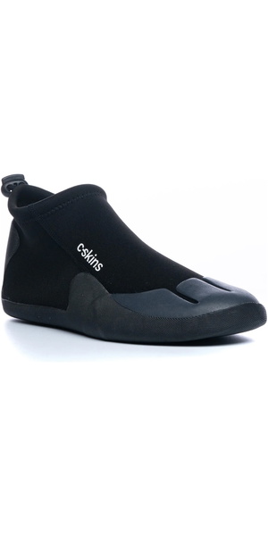 2026 C-Skins Legend 3mm Round Toe Reef Boots C-RBLERT - Black / Charcoal